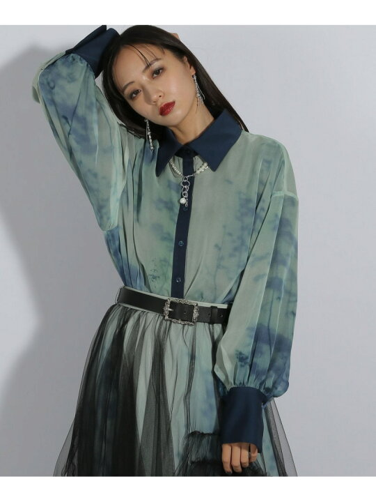 楽天市場】mistyforestチュニックシャツ HARE ハレ トップス シャツ 