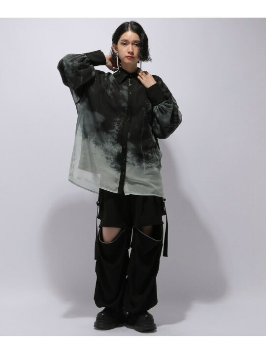 楽天市場】mistyforestチュニックシャツ HARE ハレ トップス シャツ 