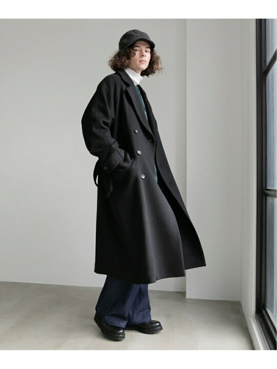 楽天市場】【SALE／40%OFF】ウールオーバーダブルコート HARE ハレ 