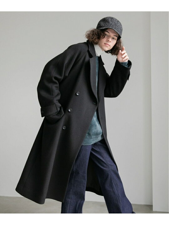 楽天市場】【SALE／40%OFF】ウールオーバーダブルコート HARE ハレ  