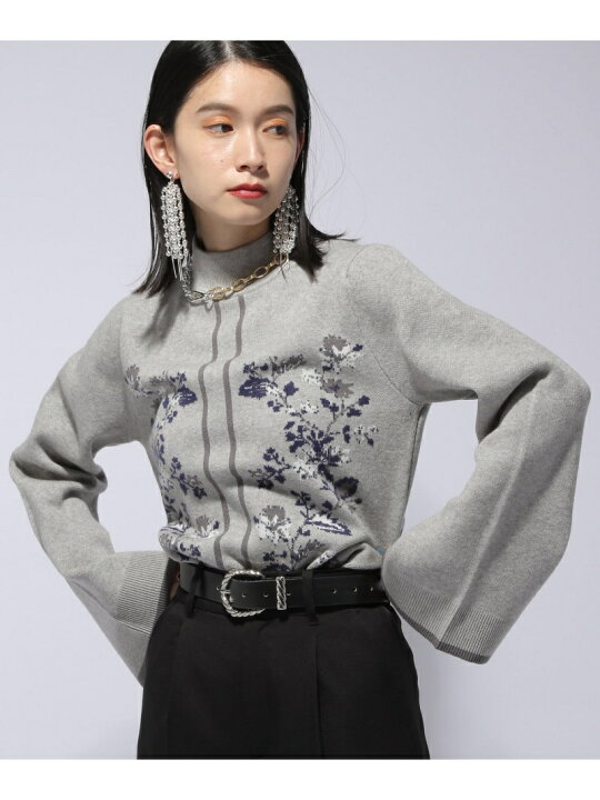 楽天市場】【SALE／50%OFF】(W)フラワーモチーフニットPOLS HARE ハレ 