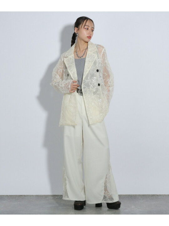 楽天市場】【SALE／40%OFF】flowerレースジャケット HARE ハレ 