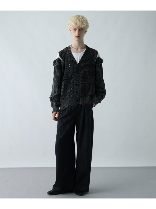 楽天市場】【SALE／10%OFF】BIGダメージZIPカーディガン HARE ハレ 