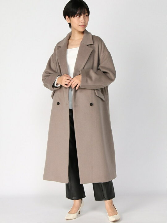 楽天市場】【SALE／20%OFF】(W)ダブルチェスターBIGコート HARE ハレ  