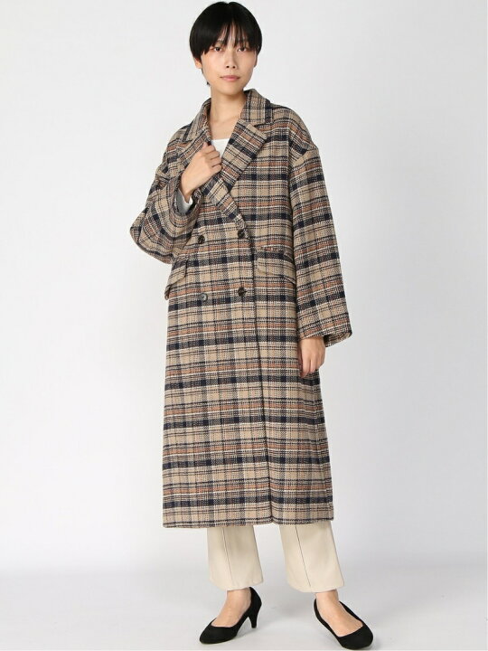 楽天市場】【SALE／20%OFF】(W)ダブルチェスターBIGコート HARE ハレ  