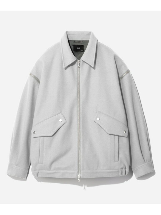 楽天市場】【SALE／43%OFF】ウーリーテックショルダーZIPブルゾン HARE 