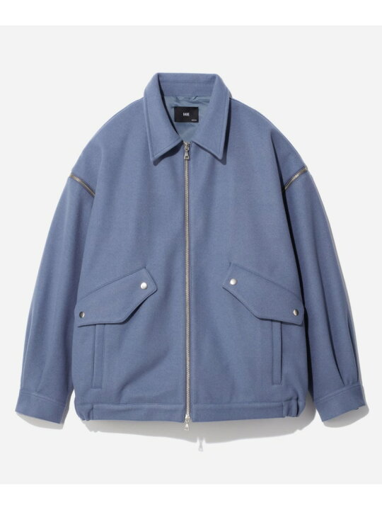 楽天市場】【SALE／43%OFF】ウーリーテックショルダーZIPブルゾン HARE 