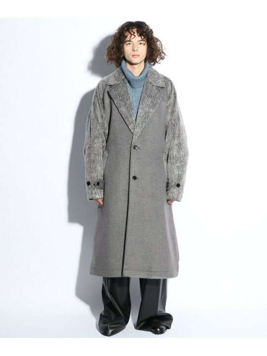 楽天市場】【SALE／50%OFF】(M)ドッキングシャギーコート HARE 