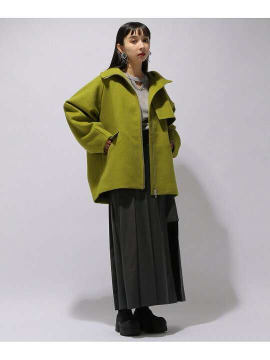 楽天市場】スタンドコクーンミドルブルゾン HARE ハレ ジャケット 
