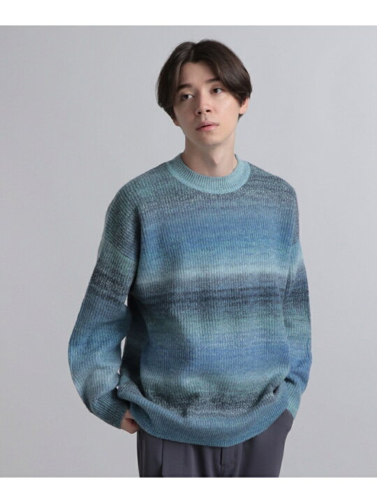 楽天市場】【SALE／30%OFF】(M)Wグラデボーダーニット HARE ハレ 