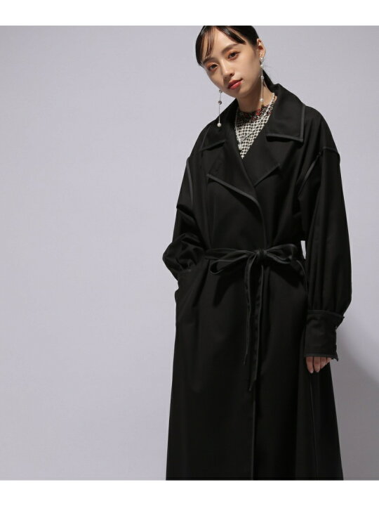 楽天市場】【SALE／50%OFF】(W)パイピングロングコート HARE ハレ 