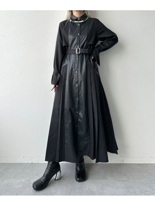 HARE ワンピース 「HARE」 長袖ワンピース FREE ネイビー レディース 