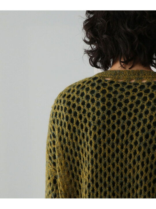 楽天市場】【SALE／33%OFF】モヘアメッシュニットプルオーバー HARE 