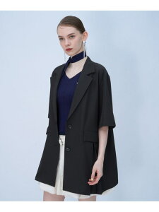 �ySALE�^35%OFF�z�V���[�v*�o�b�N�{�^���I�[�o�[�W���P�b�g HARE �n�� �W���P�b�g�E�A�E�^�[ �e�[���[�h�W���P�b�g�E�u���U�[ �u���b�N �x�[�W���yRBA_E�z�y���������z[Rakuten Fashion]