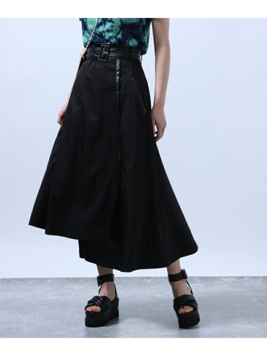 楽天市場】【SALE／50%OFF】(W)レザーパイピングSK HARE ハレ スカート  