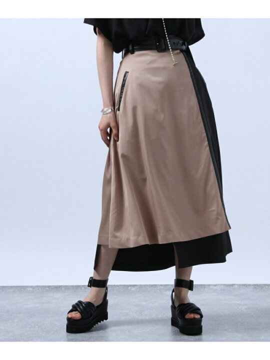 楽天市場】【SALE／50%OFF】(W)レザーパイピングSK HARE ハレ スカート 