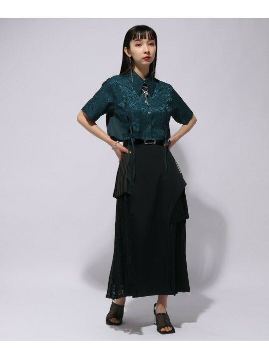 楽天市場】【SALE／39%OFF】【LADIES】イソザイプリーツスカート HARE 