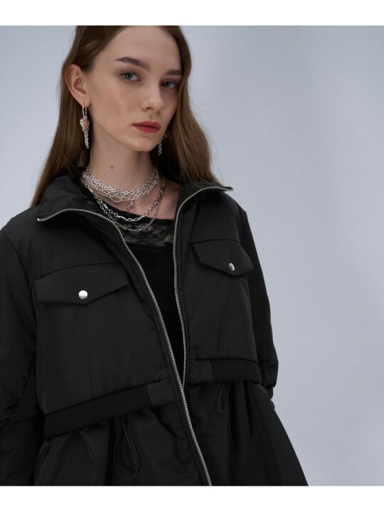 楽天市場】【SALE／50%OFF】MA-1ライクペプラムブルゾン HARE ハレ 