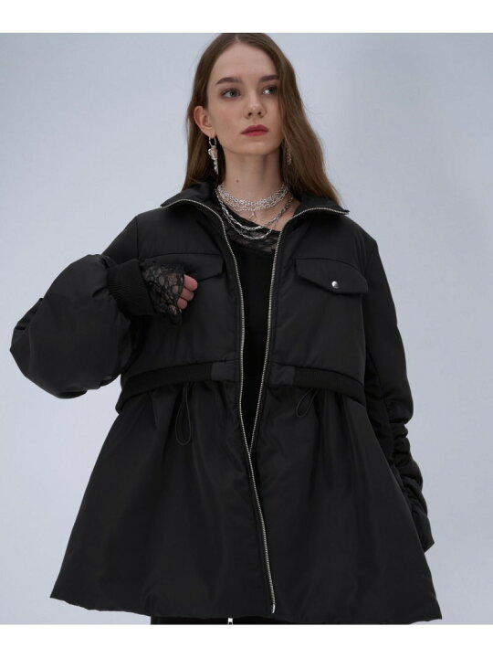 楽天市場】【SALE／50%OFF】MA-1ライクペプラムブルゾン HARE ハレ 