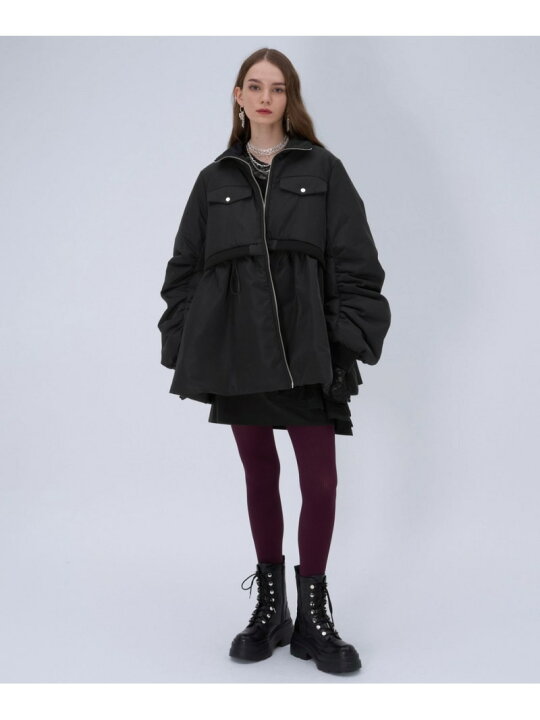 楽天市場】【SALE／50%OFF】MA-1ライクペプラムブルゾン HARE ハレ 