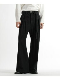【SALE／58%OFF】ベルテッド2タックデニムパンツ HARE ハレ トップス その他のトップス ホワイト ブラック ネイビー【RBA_E】【送料無料】[Rakuten Fashion]