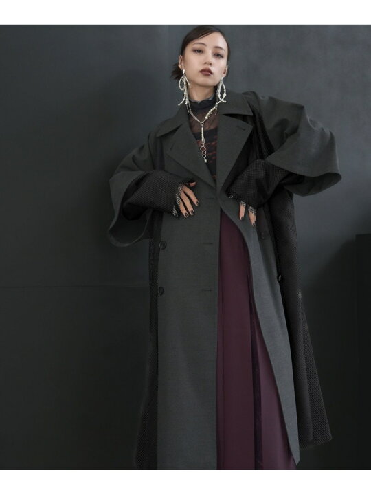 楽天市場】【SALE／26%OFF】メッシュレイヤートレンチコート HARE ハレ 