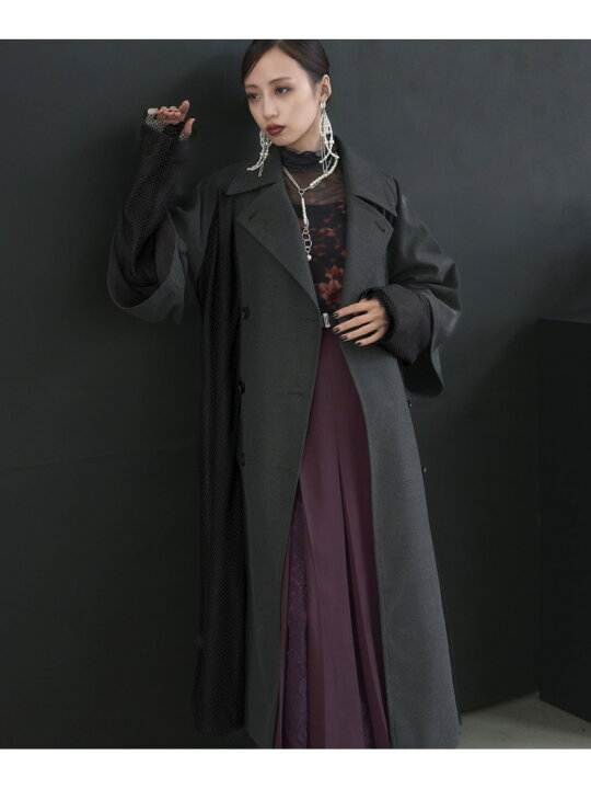 楽天市場】【SALE／26%OFF】メッシュレイヤートレンチコート HARE ハレ 
