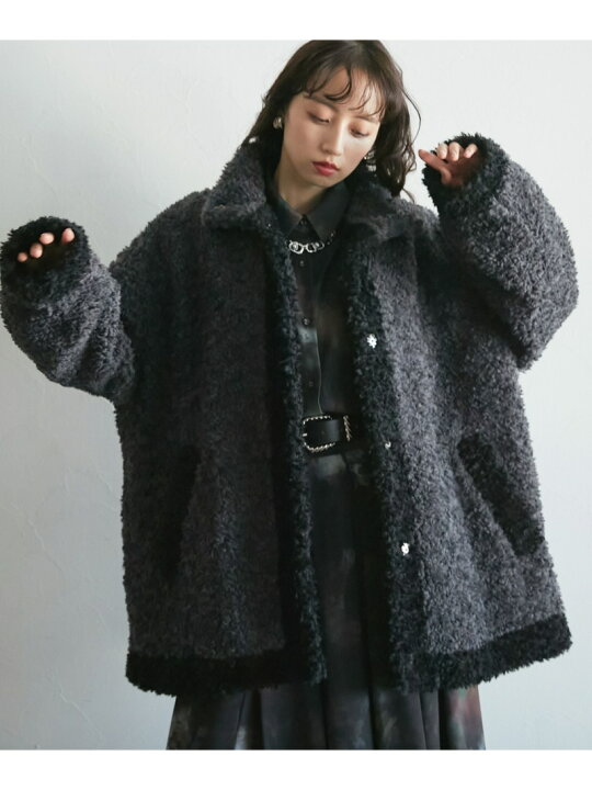 楽天市場】【SALE／50%OFF】(W)ハイショクボアブルゾン HARE ハレ 