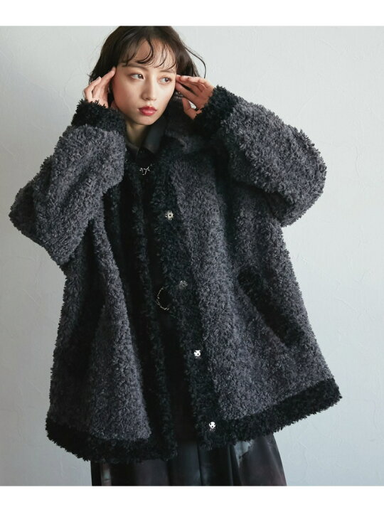 楽天市場】【SALE／50%OFF】(W)ハイショクボアブルゾン HARE ハレ 