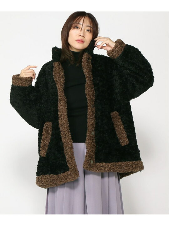 楽天市場】【SALE／50%OFF】(W)ハイショクボアブルゾン HARE ハレ 