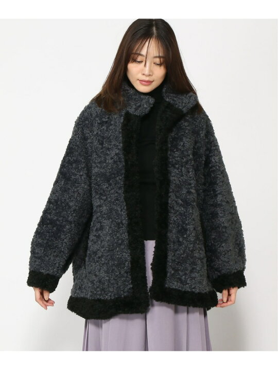 楽天市場】【SALE／50%OFF】(W)ハイショクボアブルゾン HARE ハレ 