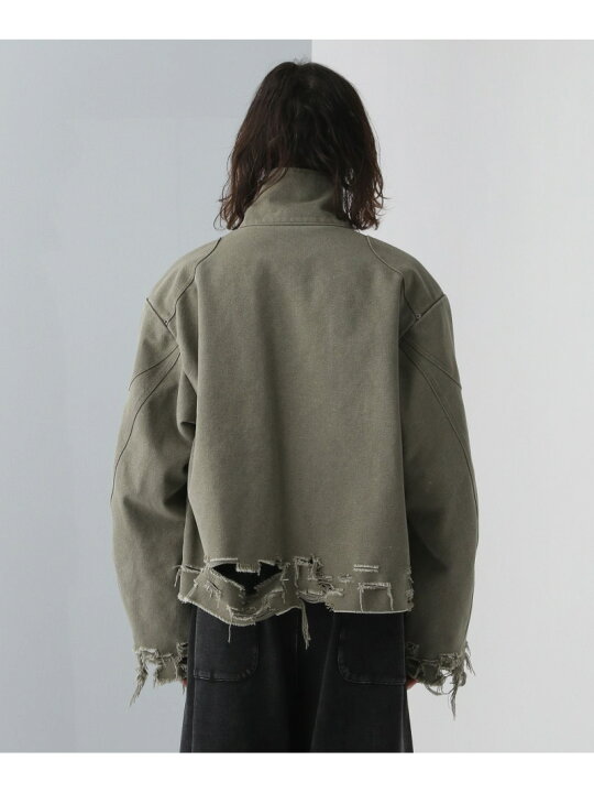 楽天市場】【SALE／45%OFF】ファイヤーマンバックルバイカーブルゾン 