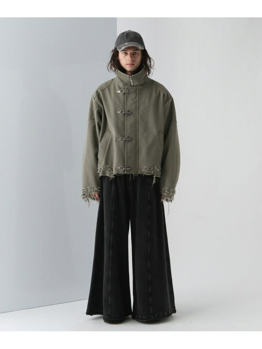 楽天市場】【SALE／30%OFF】ファイヤーマンバックルバイカーブルゾン 