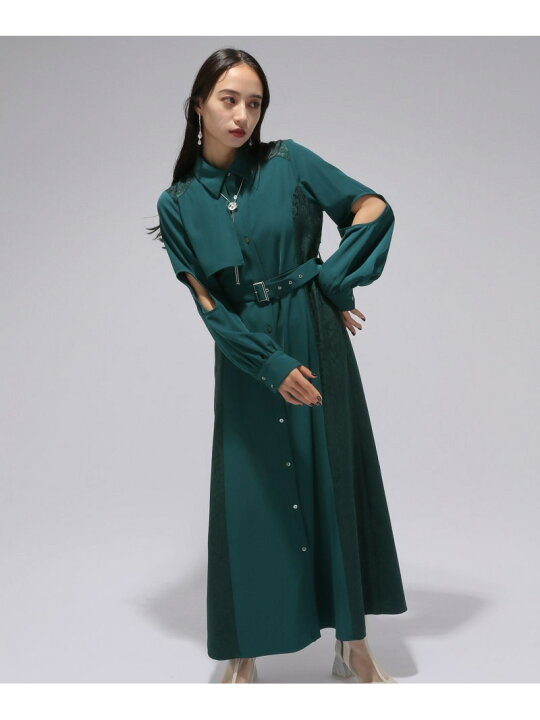 楽天市場】カットアウトジャガードキリカエワンピース HARE ハレ  