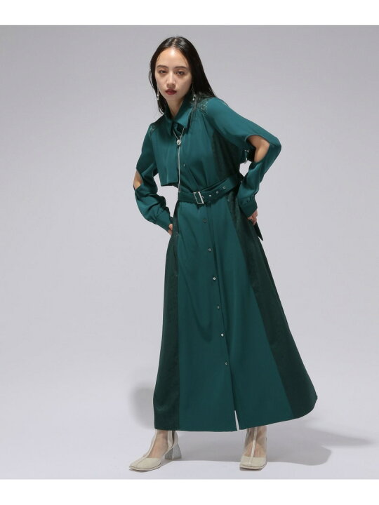 楽天市場】カットアウトジャガードキリカエワンピース HARE ハレ  