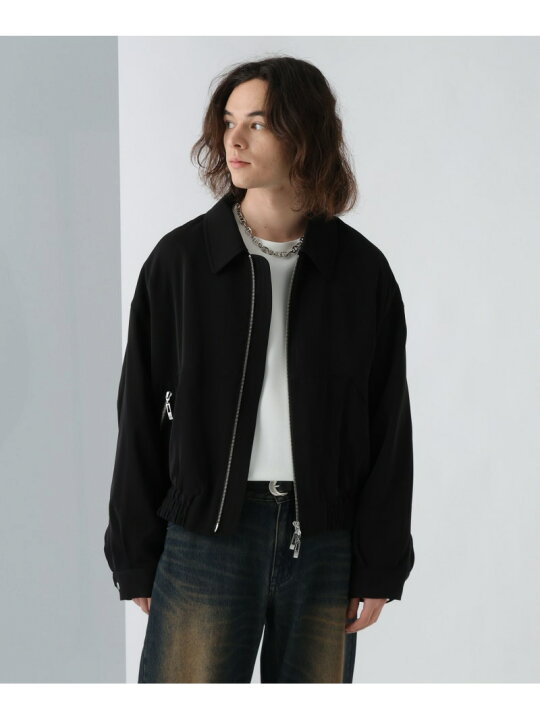 楽天市場】【SALE／52%OFF】TOROMIコンパクトブルゾン HARE ハレ 極美品 HARE トロミA-2 ブルゾン ブラック サイズM TOROMI 黒