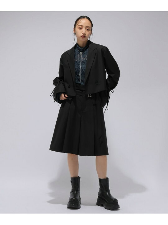 HARE】美品◎リボンデザインショートジャケット◎ブラック | ヤマダ 