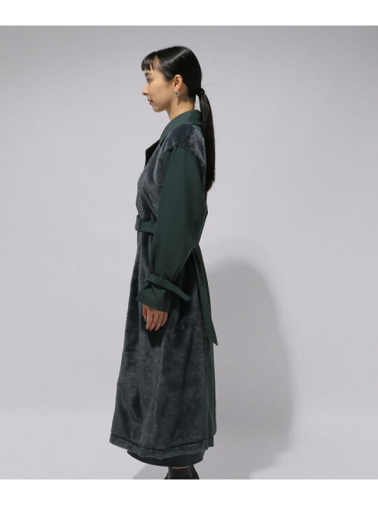 楽天市場】【SALE／33%OFF】(W)ファーキリカエロングコート HARE ハレ 
