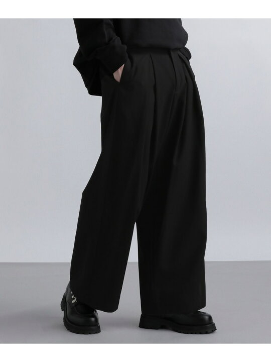楽天市場】【SALE／40%OFF】【SET UP対応】ディープタックワイドパンツ 