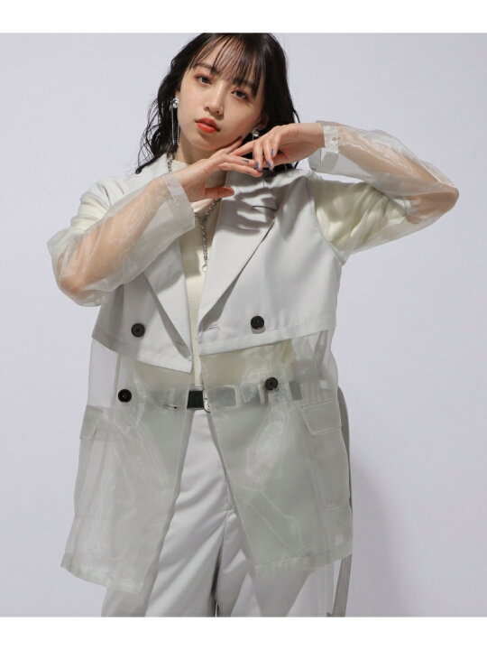 楽天市場】【SALE／20%OFF】(W)シアーキリカエジャケット HARE ハレ  