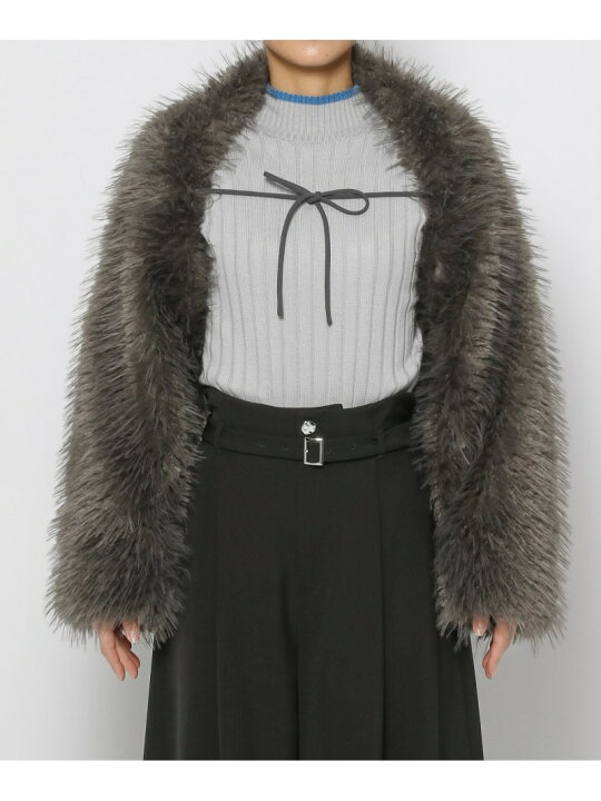 楽天市場】【SALE／50%OFF】ロングファーボレロ HARE ハレ トップス 