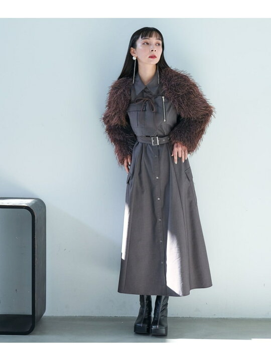 楽天市場】【SALE／50%OFF】ロングファーボレロ HARE ハレ トップス 