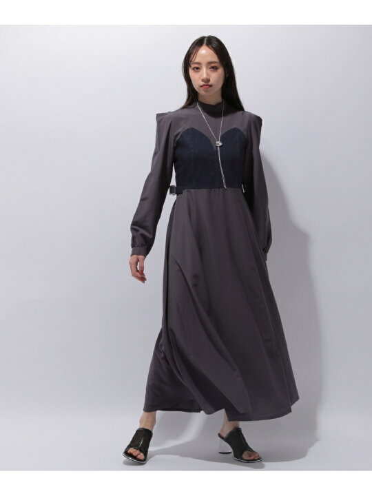 楽天市場】【SALE／50%OFF】(W)デニムビスチェOPLS HARE ハレ 