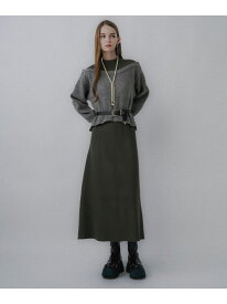 【SALE／20%OFF】ニットオフショルレイヤードワンピース HARE ハレ ワンピース・ドレス ワンピース ブラック グレー【RBA_E】【送料無料】[Rakuten Fashion]