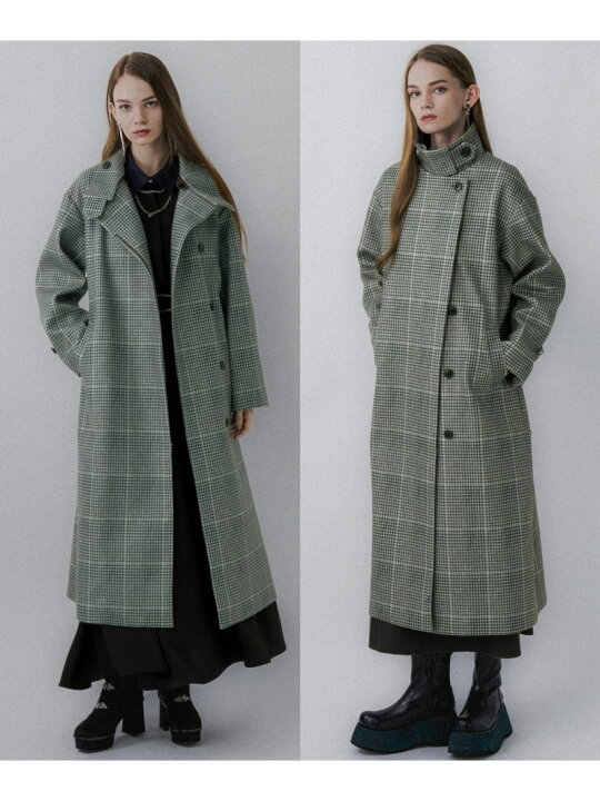 楽天市場】【SALE／55%OFF】ウーリーテック2WAYスタンドロングコート 