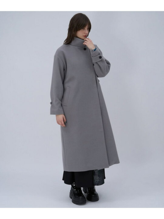 楽天市場】【SALE／55%OFF】ウーリーテック2WAYスタンドロングコート 