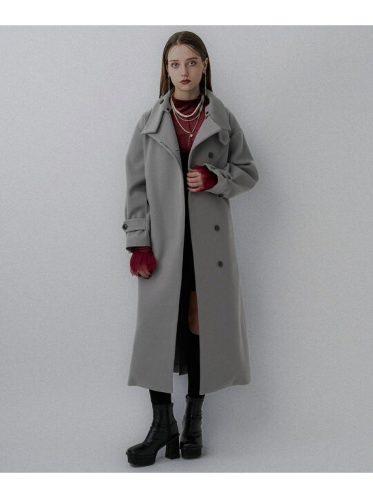楽天市場】【SALE／55%OFF】ウーリーテック2WAYスタンドロングコート 