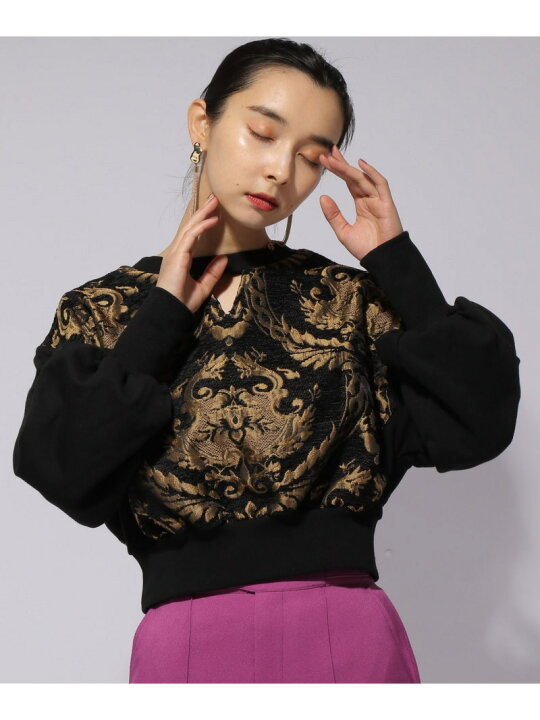 楽天市場】【SET UP対応 LADIES】2WAYゴブランキリカエプルオーバー 