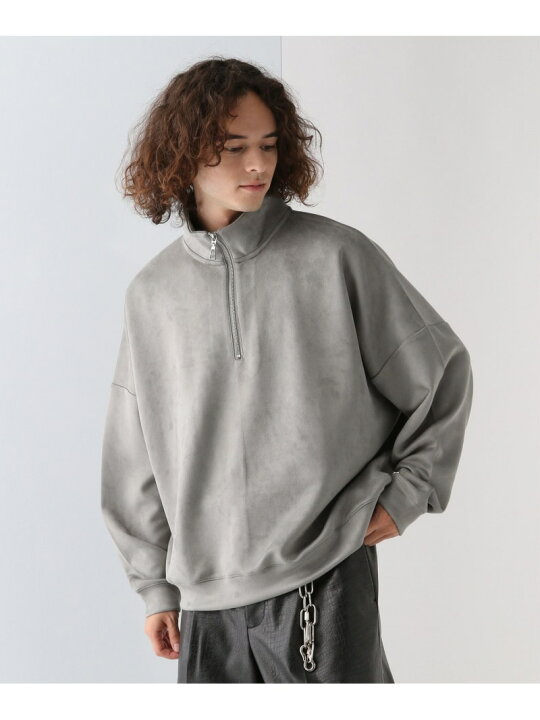 楽天市場】【SALE／17%OFF】SOFTフェイクスウェードハーフZIPプル 