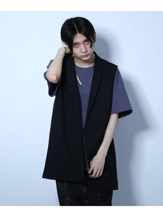 楽天市場】(M)ロングジレ HARE ハレ トップス ベスト・ジレ ベージュ 